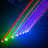 Pack LASER Bar 8X500 Red (la paire) + Flight case Evolite