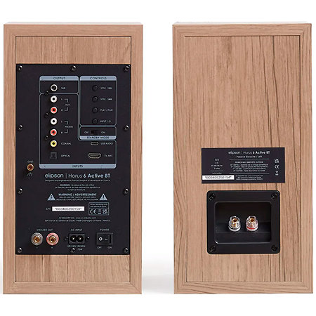 Horus 6B Active BT Light Wood Beige (la paire) Elipson