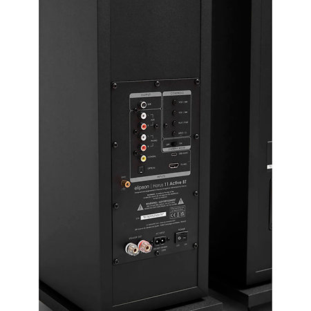 Horus 11F Active BT Black Carbon (la paire) Elipson