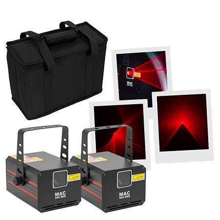 Pack 2x MAC 300 Red + Bag Mac Mah