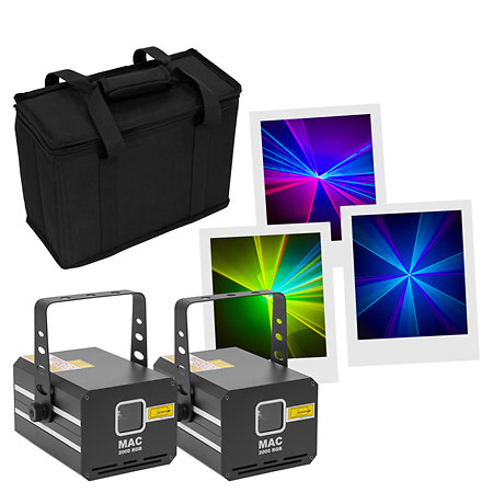 Pack 2x MAC 2000 RGB + Bag Mac Mah