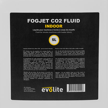 FogJet Co2 Fluid indoor 5L Evolite