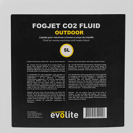 FogJet Co2 Fluid outdoor 5L Evolite
