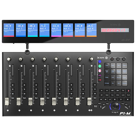P1-M + D4-T Surface de contrôle + Afficheur OLED Icon Pro Audio