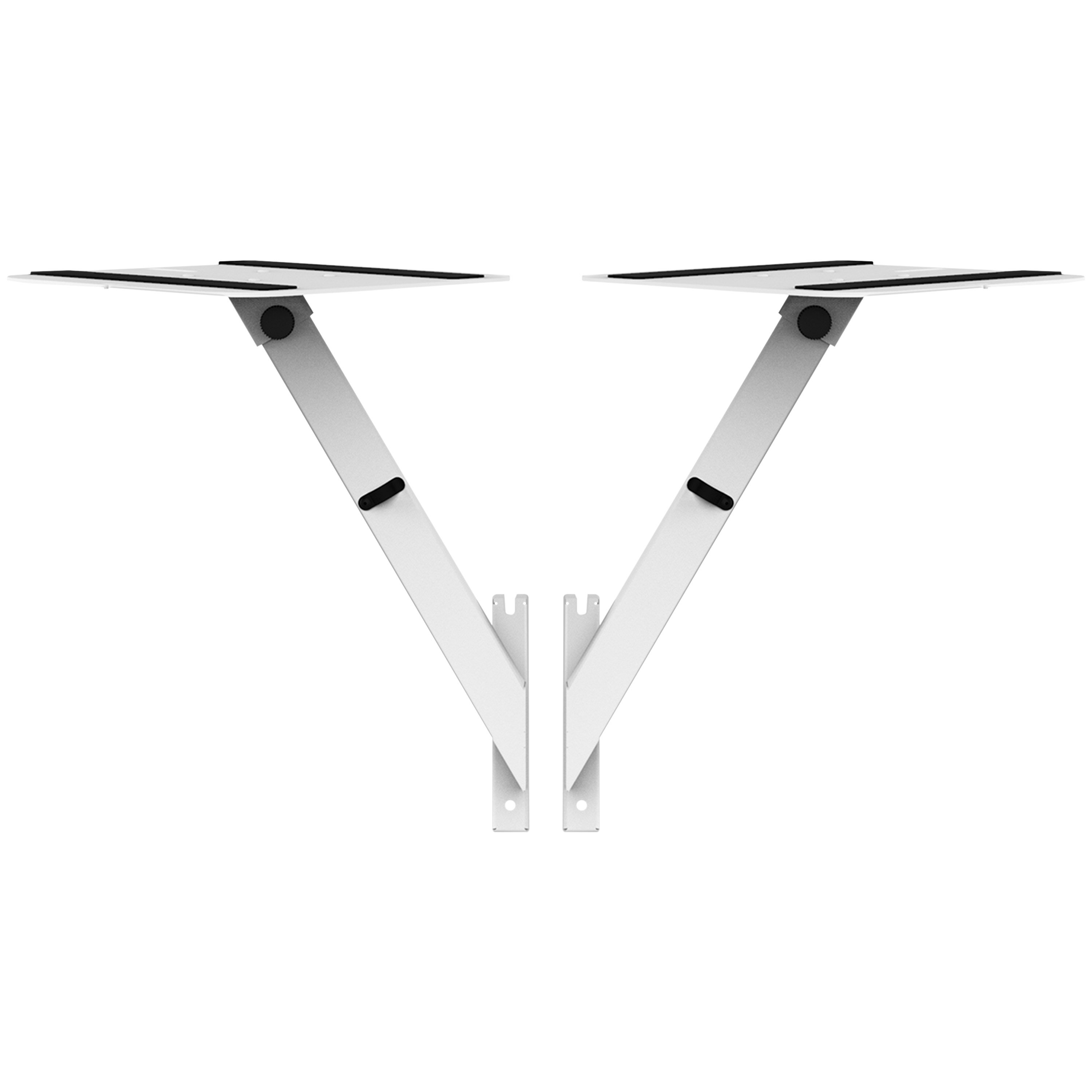 Humpter Cube Side Shelves 45 White