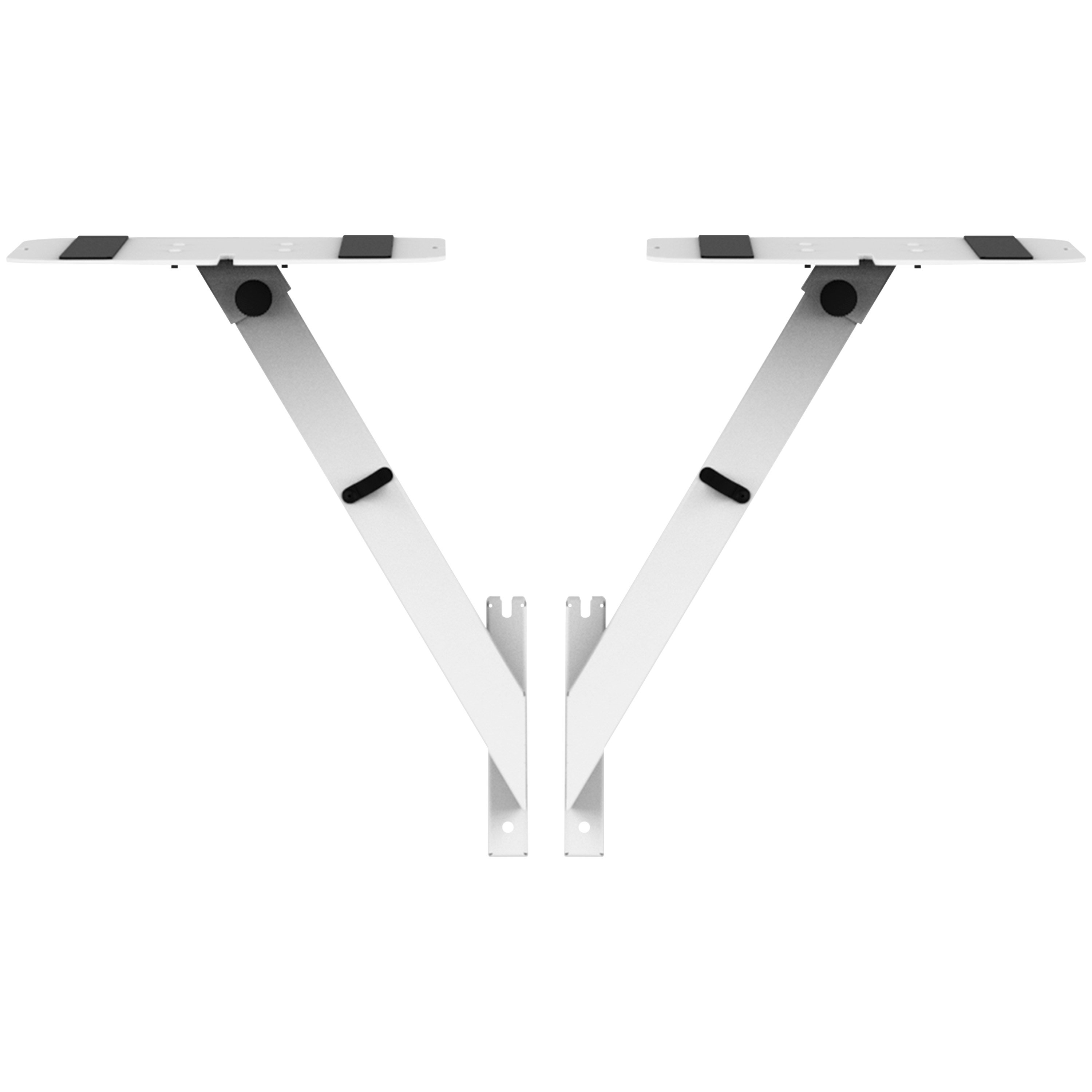 Humpter Cube Side Shelves 90 White