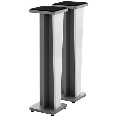 Stand Croce 42 White Gloss / Grey (la paire) Zaor