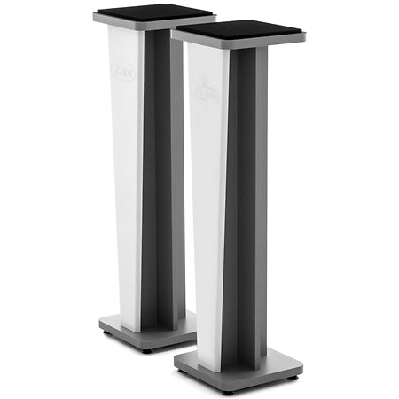 Stand Croce 42 White Gloss / Grey (la paire) Zaor