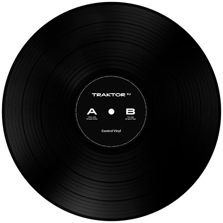 Traktor Control Vinyl Black Native Instruments
