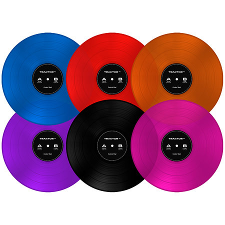 Traktor Control Vinyl Purple Native Instruments