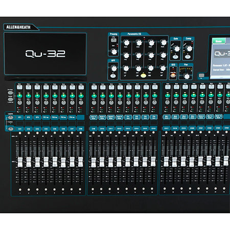 Qu-32 Chrome Edition + Dust Cover Allen & Heath