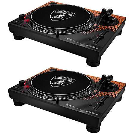 SL-1200M7PED Orange Edition Lamborghini (la paire) Technics