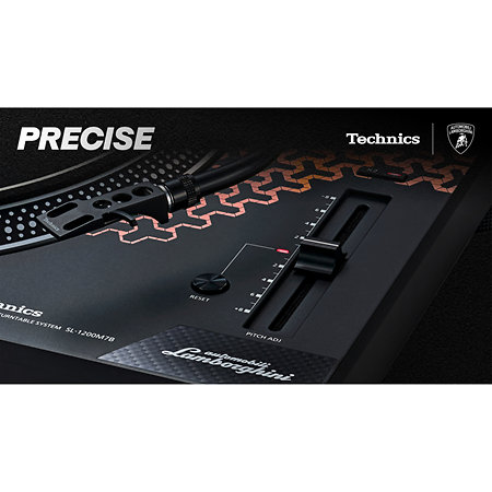 SL-1200M7PED Orange Edition Lamborghini (la paire) Technics