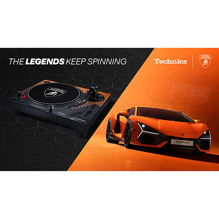 SL-1200M7PED Orange Edition Lamborghini (la paire) Technics