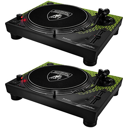 SL-1200M7PEG Green Edition Lamborghini (la paire) Technics
