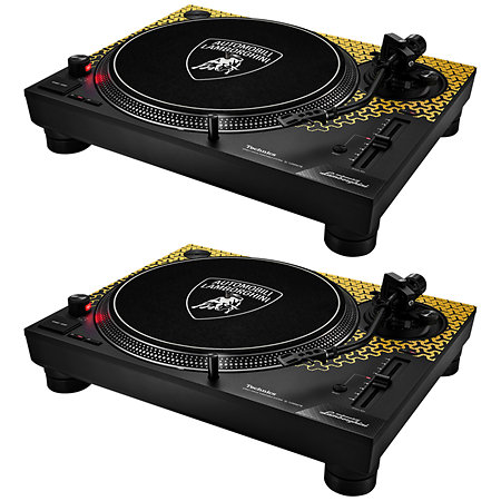 SL-1200M7PEY Yellow Edition Lamborghini (la paire) Technics
