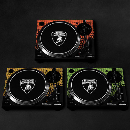 SL-1200M7PEY Yellow Edition Lamborghini (la paire) Technics