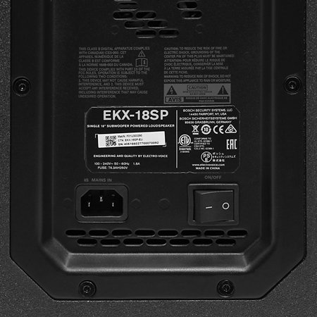 Pack EKX-18SP + Cover Electro-Voice