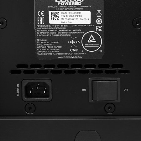 Pack ELX200-15P + Cover Electro-Voice