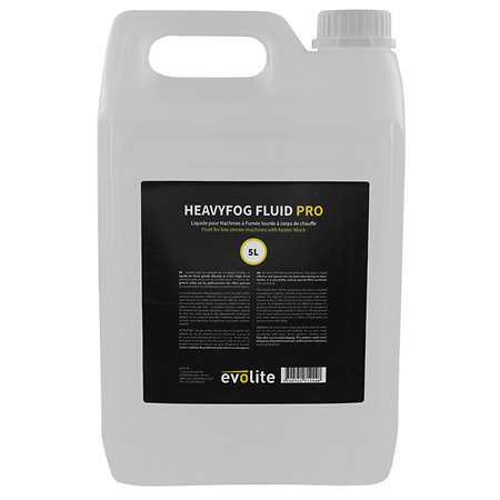 Pack HeavyFog 2000c + HeavyFog Fluid PRO 5L Evolite