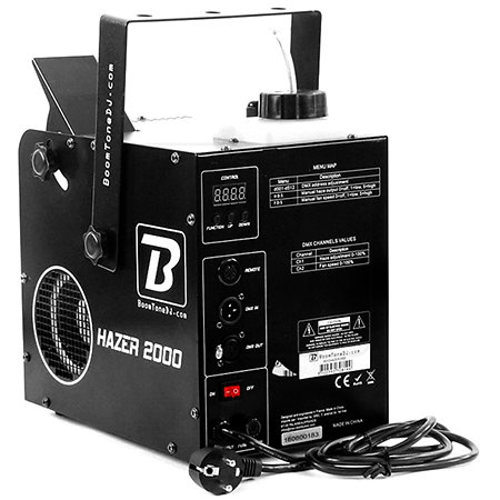 Pack Hazer 2000 + Hazer Fluid Standard 5L BoomTone DJ