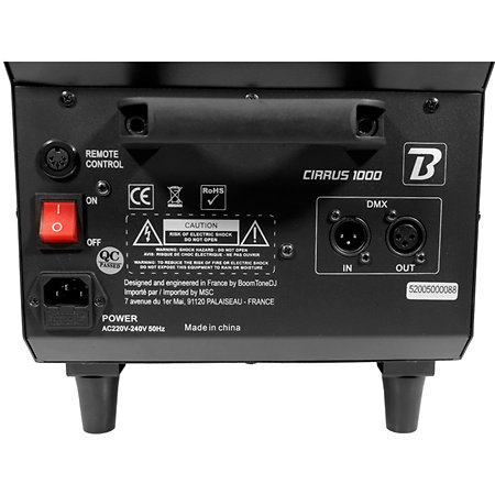 Pack Cirrus 1000 + Flight case BoomTone DJ
