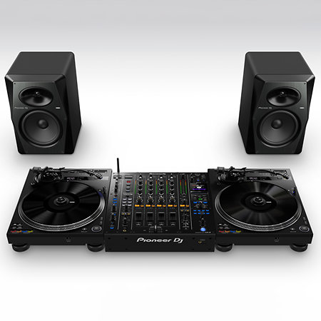 Pack PLX-CRSS12 + Turntable Trolley Black Pioneer DJ