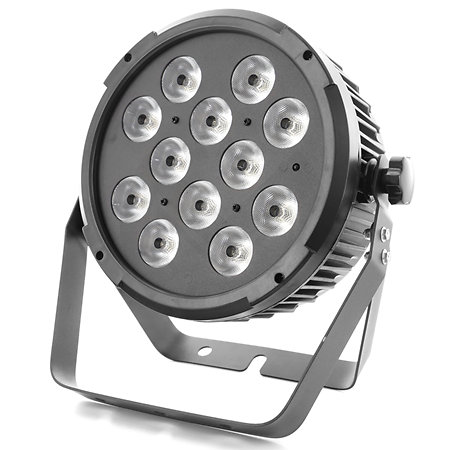 Pack FlatPAR 12x12W 6IN1 (lot de 6) + Flightcase Mac Mah