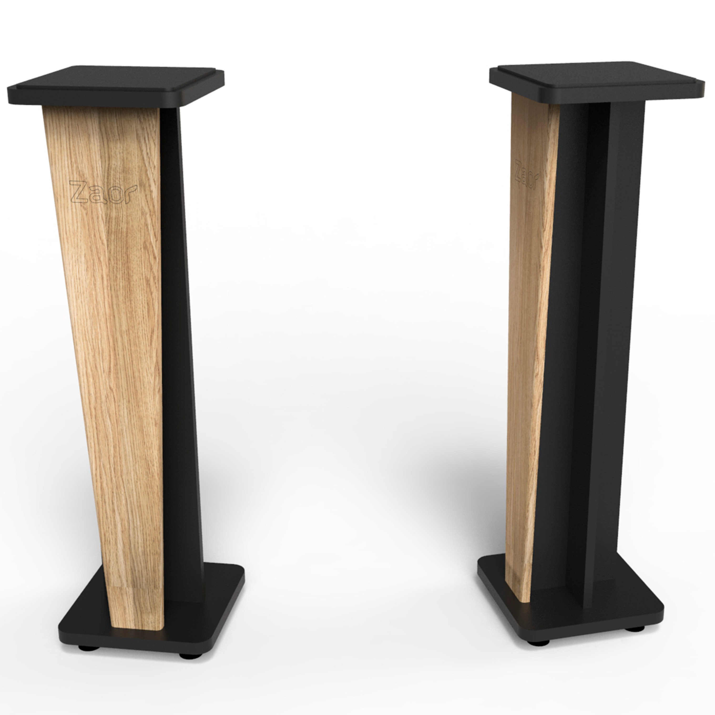 Zaor Stand Croce 42 Oak Black (la paire)