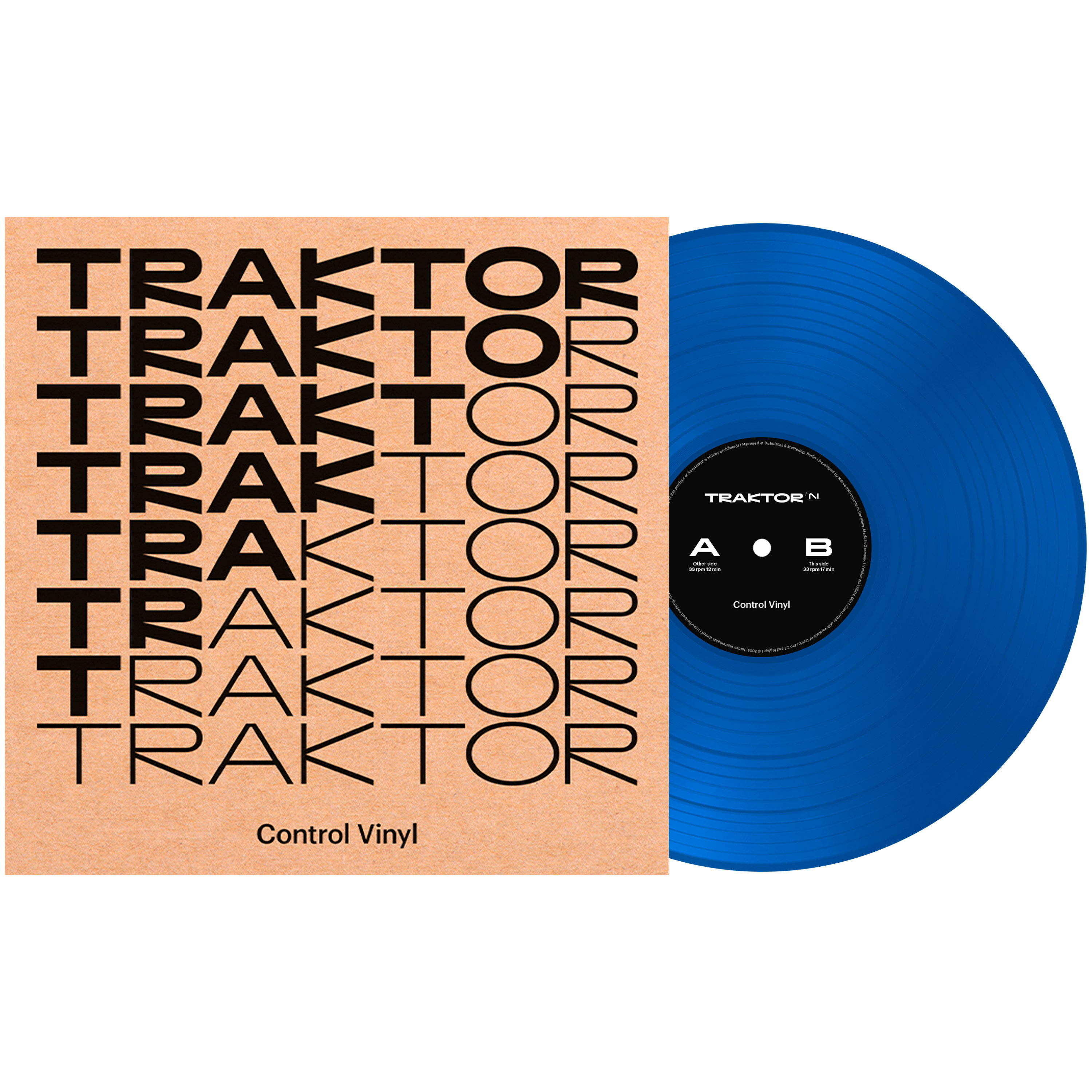 Native Instruments Traktor Control Vinyl Blue