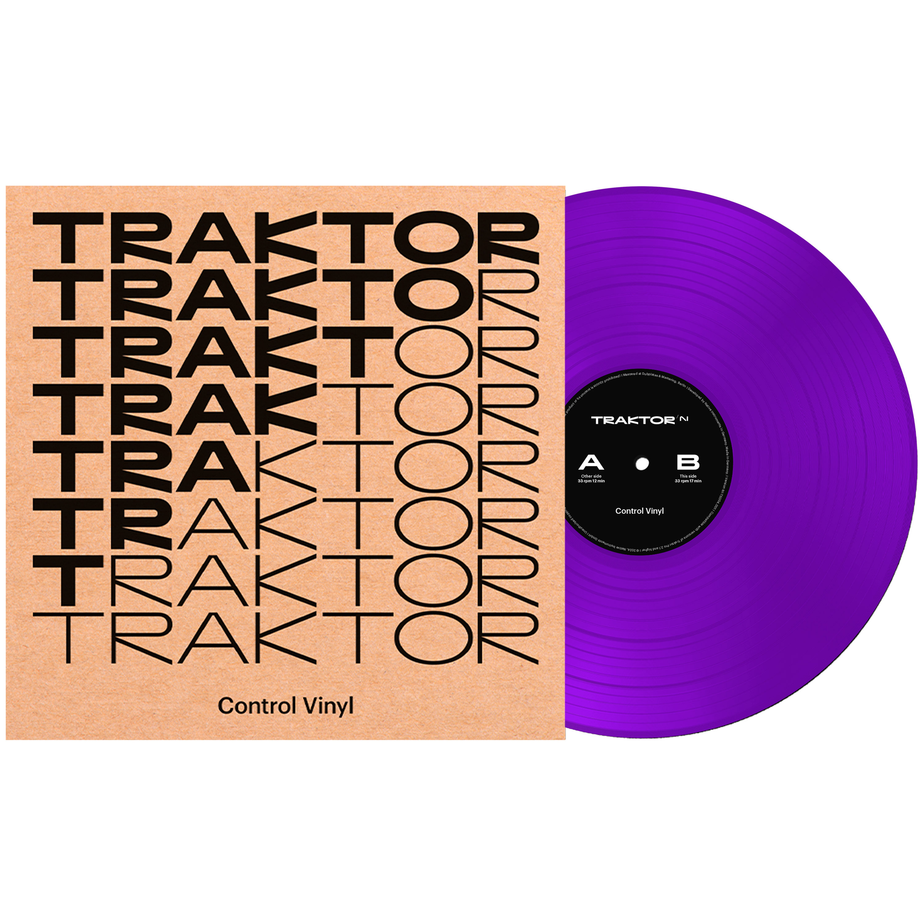 Native Instruments Traktor Control Vinyl Purple