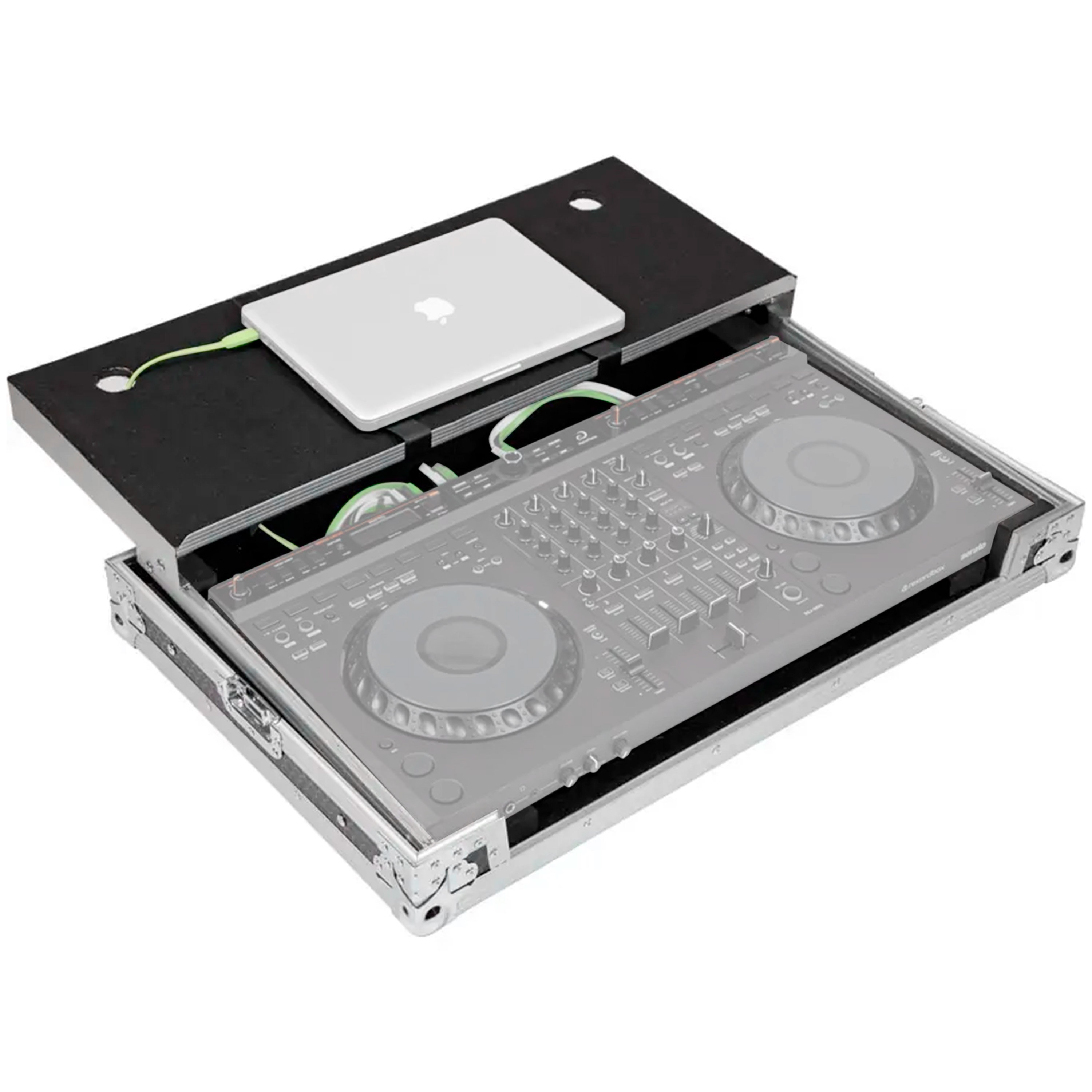 Pioneer DJ Pack DDJ-GRV6 + Flight Case Silver