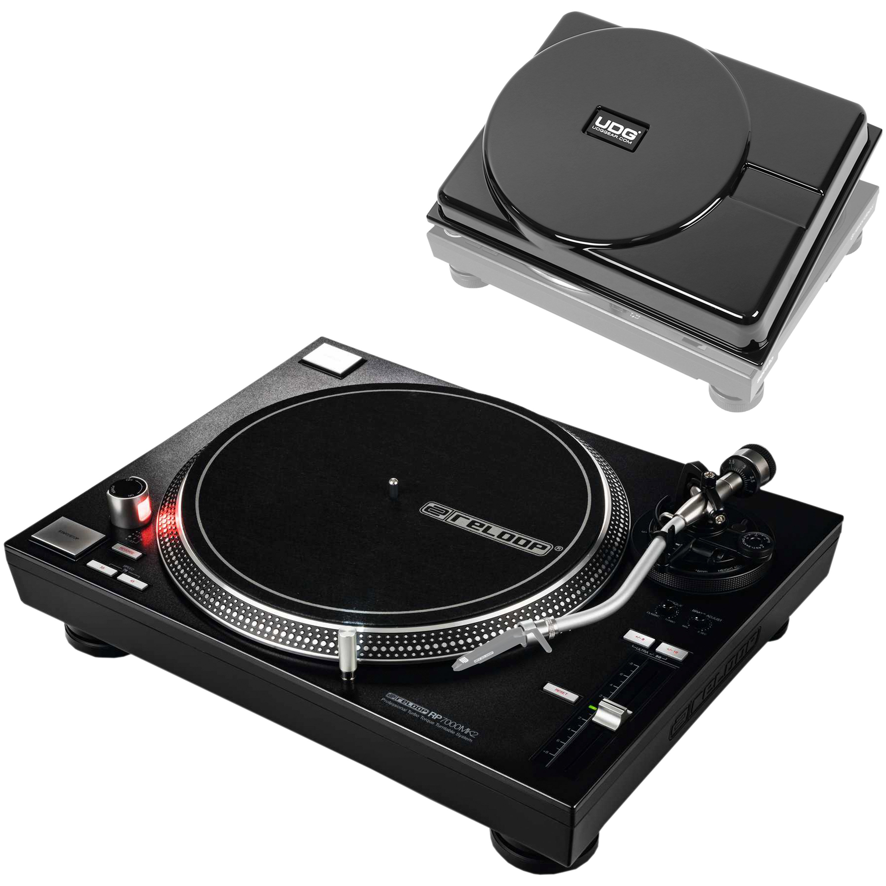 Reloop Pack RP 7000 MK2 + Capot de protection