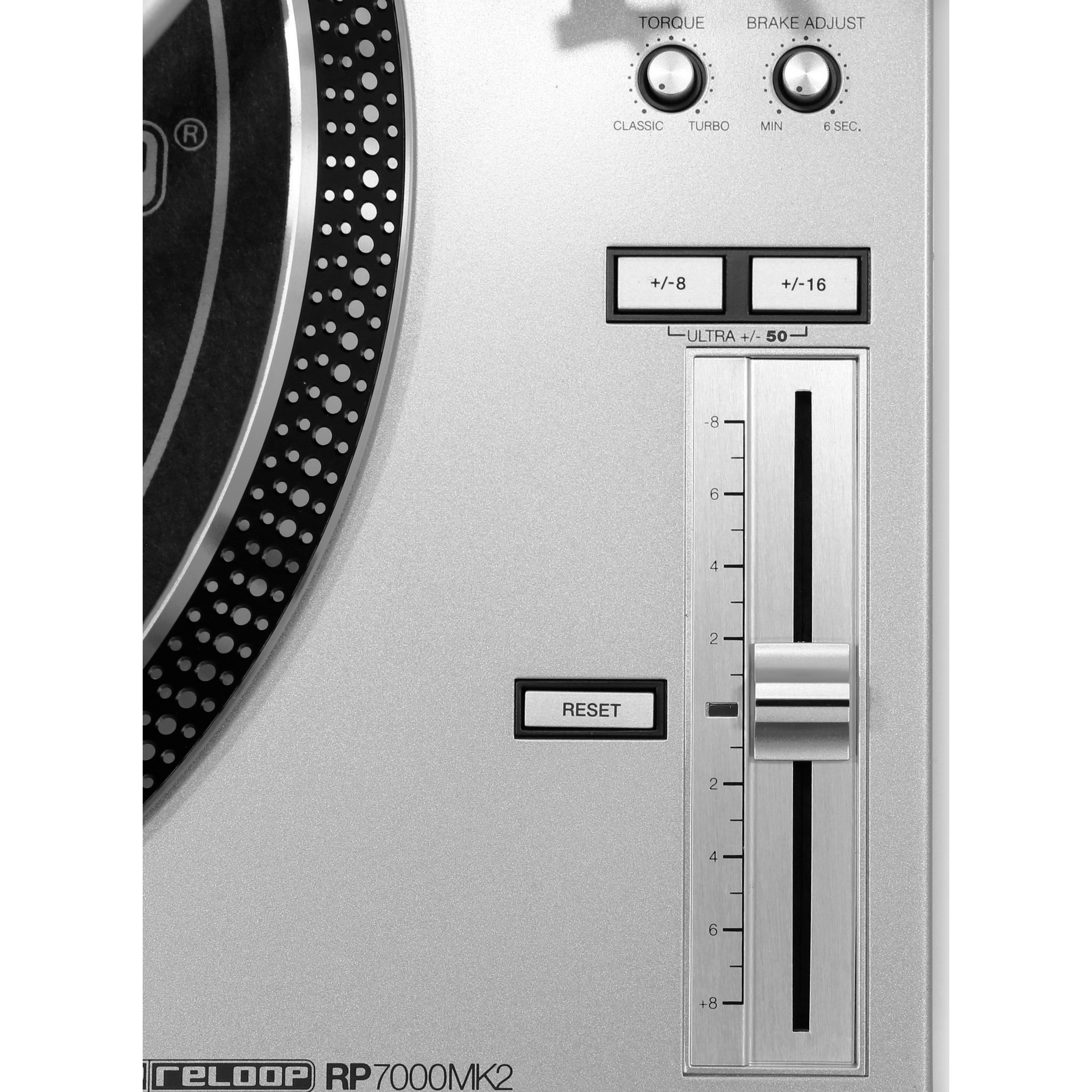 Reloop Pack RP 7000 MK2 Silver + Capot de protection