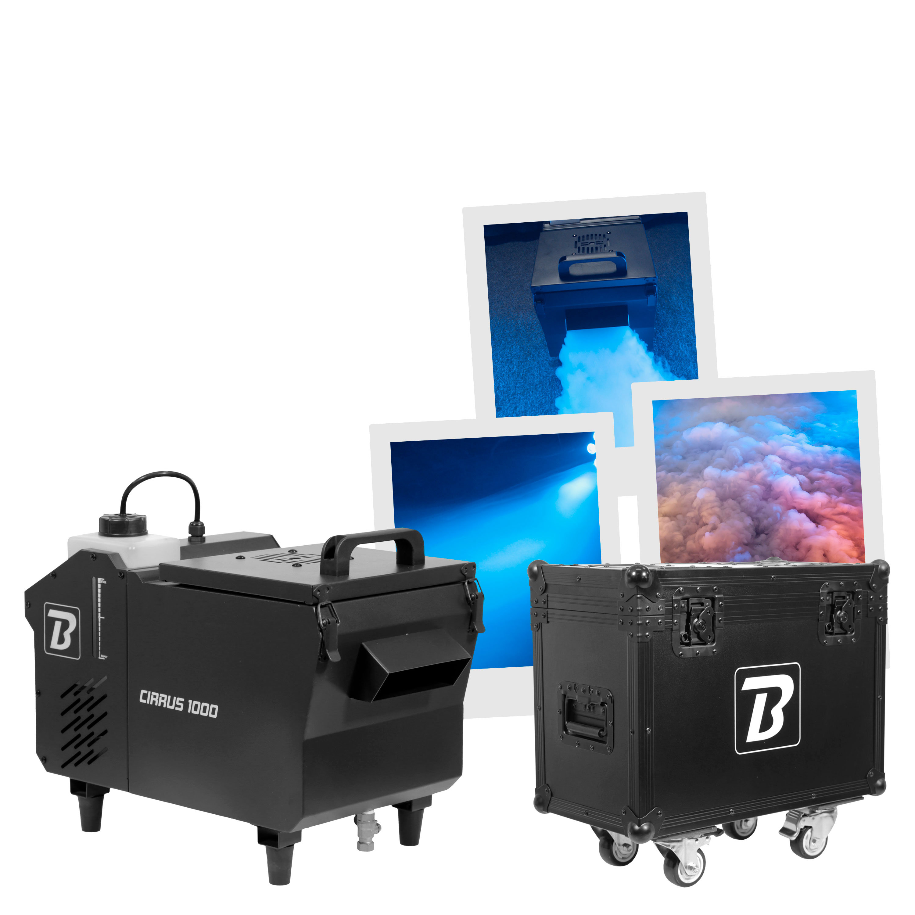 BoomTone DJ Pack Cirrus 1000 + Flight case