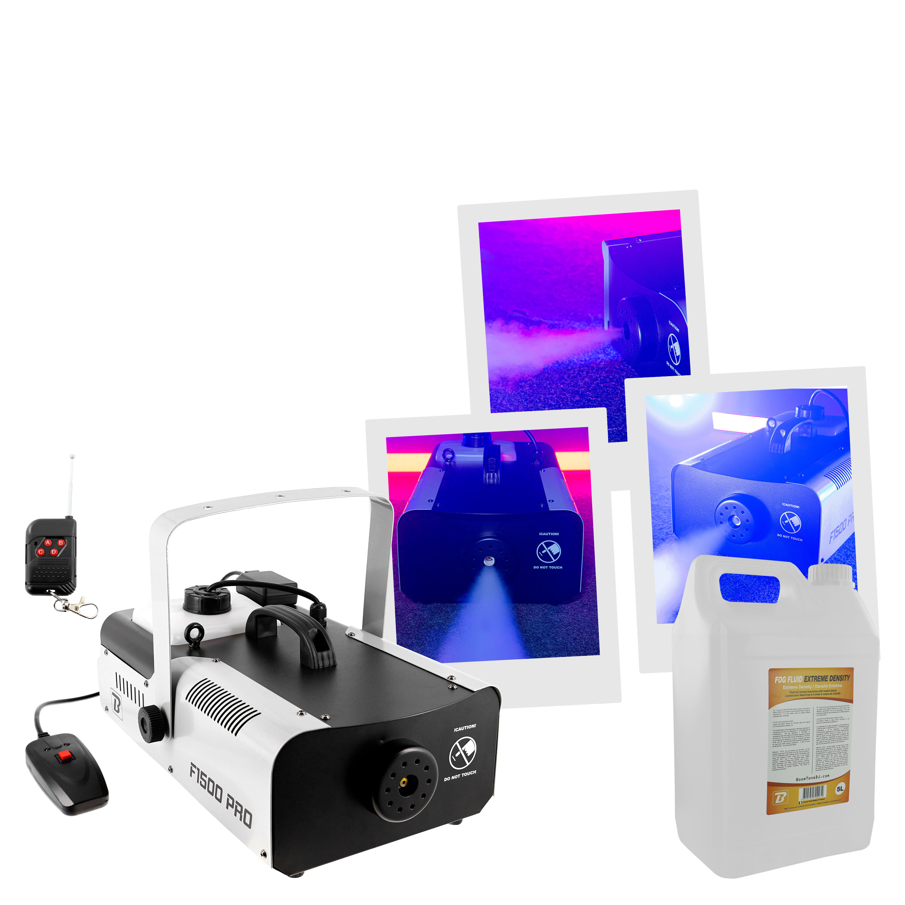 BoomTone DJ Pack F1500 Pro + Liquide