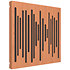 VicPattern Ultra Wavewood MK2 Cherry (lot de 3) Vicoustic