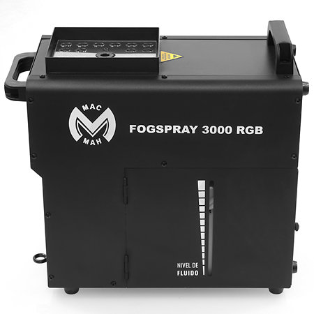 Pack Fog Spray 3000 RGB + Liquide Mac Mah