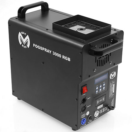 Pack Fog Spray 3000 RGB + Liquide Mac Mah