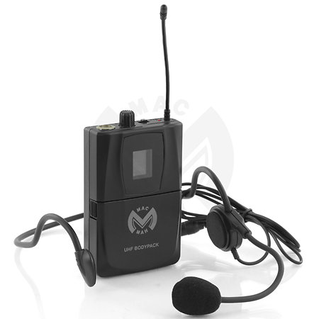 Pack UHF 100 M + Micro serre-tête Mac Mah