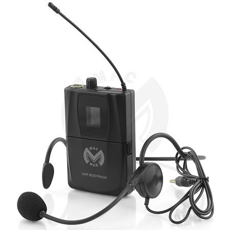 Pack UHF 100 M + Micro serre-tête Mac Mah
