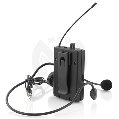 Pack UHF 200 M + Micro serre-tête (la paire) Mac Mah