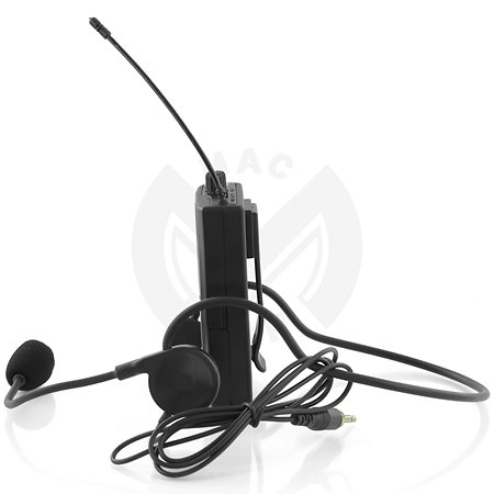Pack UHF 200 M + Micro serre-tête (la paire) Mac Mah