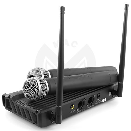 Pack UHF 200 M + Micro serre-tête (la paire) Mac Mah