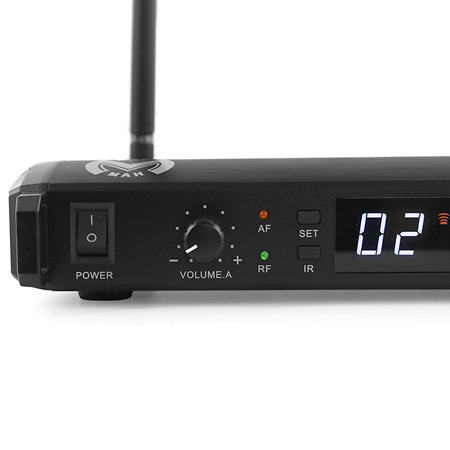 Pack UHF 200 M + Micro serre-tête (la paire) Mac Mah