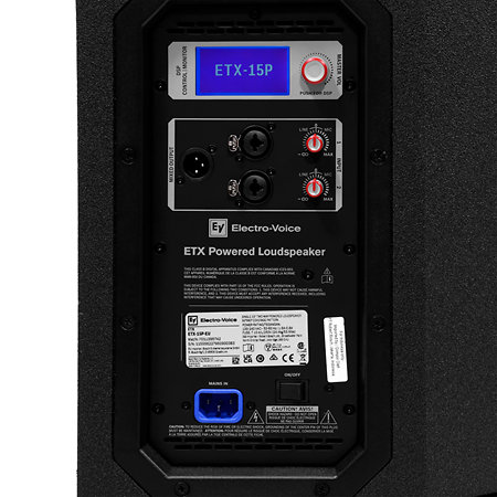 Pack ETX 15P (la paire) + Caisson de basse ETX 18SP Electro-Voice