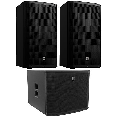 Pack ZLX-15P-G2 (la paire) + Caisson de basse ETX 18SP Electro-Voice