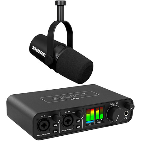 Pack M2 + Micro MV7X Motu