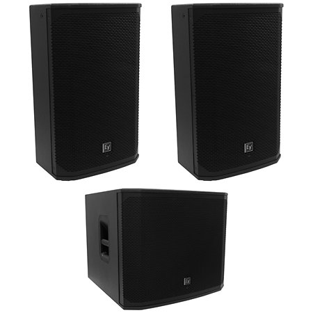 Pack EKX 12P (la paire) + Caisson de basse EKX-18SP Electro-Voice