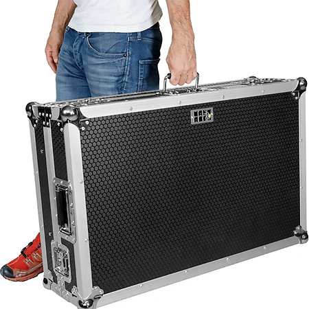 Pack Prime 4+ + Flight Case Silver Denon DJ